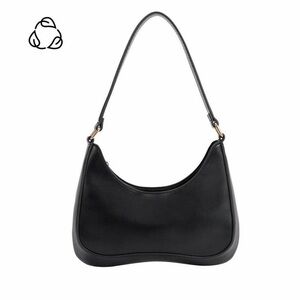 Yvonne Shoulder Bag | Black | Melie Bianco